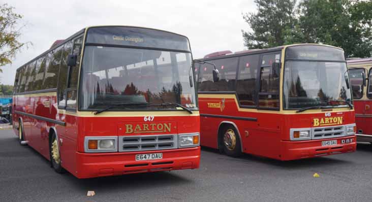 Barton DAF Plaxton Paramounts at SHOWBUS international 2018